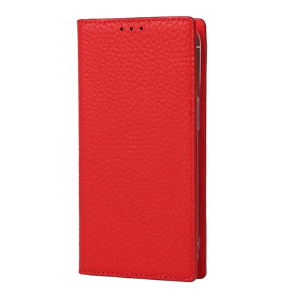 Litchi Texture Leather Phone Case With Lanyard & Holder & Card Slots & Wallet For iPhone 13 Pro(Red)-garmade.com