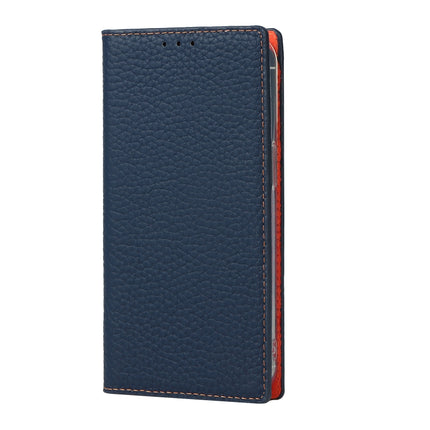 Litchi Texture Leather Phone Case With Lanyard & Holder & Card Slots & Wallet For iPhone 13 Pro(Dark Blue)-garmade.com