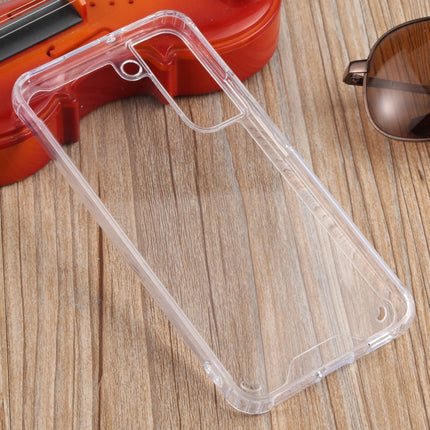 For Samsung Galaxy S22+ 5G Four-corner Shockproof Transparent TPU + PC Phone Case-garmade.com