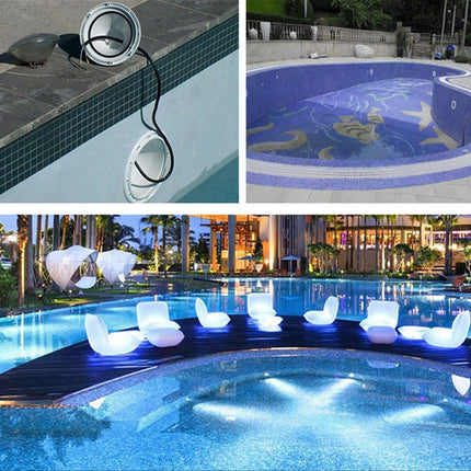 12W LED Recessed Swimming Pool Light Underwater Light Source(Warm White Light)-garmade.com