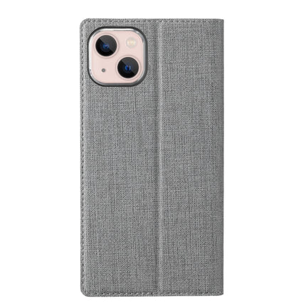 ViLi DMX Series Shockproof Magsafe Magnetic Horizontal Flip Leather Phone Case For iPhone 13 mini(Grey)-garmade.com