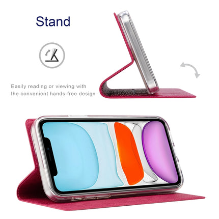 ViLi DMX Series Shockproof Magsafe Magnetic Horizontal Flip Leather Phone Case For iPhone 13 mini(Rose Red)-garmade.com