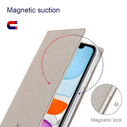 ViLi DMX Series Shockproof Magsafe Magnetic Horizontal Flip Leather Phone Case For iPhone 13 mini(Gold)-garmade.com