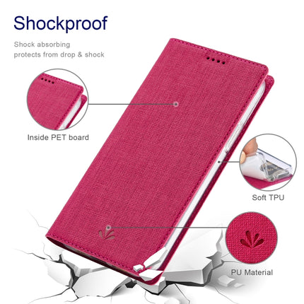 ViLi DMX Series Shockproof Magsafe Magnetic Horizontal Flip Leather Phone Case For iPhone 13(Rose Red)-garmade.com