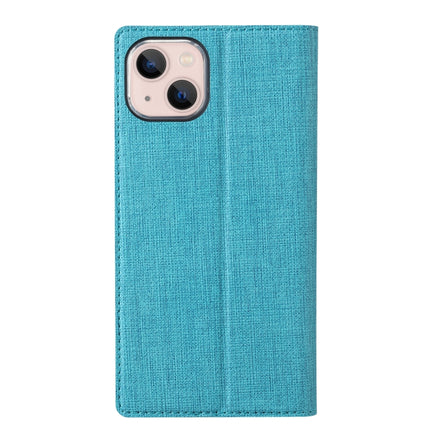 ViLi DMX Series Shockproof Magsafe Magnetic Horizontal Flip Leather Phone Case For iPhone 13(Blue)-garmade.com