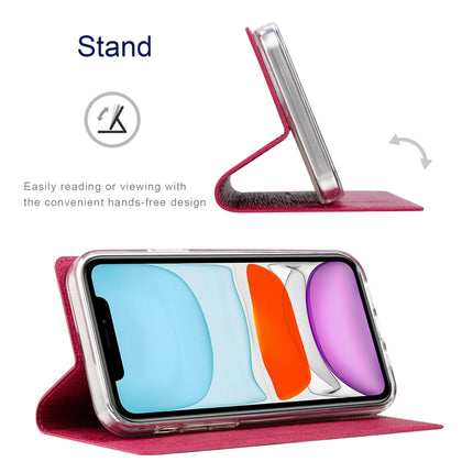 ViLi DMX Series Shockproof Magsafe Magnetic Horizontal Flip Leather Phone Case For iPhone 13 Pro(Rose Red)-garmade.com