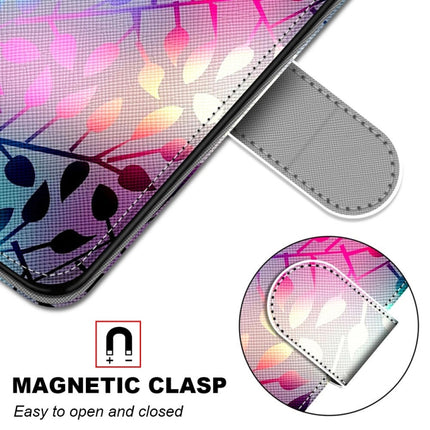 For Samsung Galaxy S22+ 5G Coloured Drawing Cross Texture Horizontal Flip Leather Phone Case with Holder & Card Slots & Wallet & Lanyard(Translucent Glass)-garmade.com