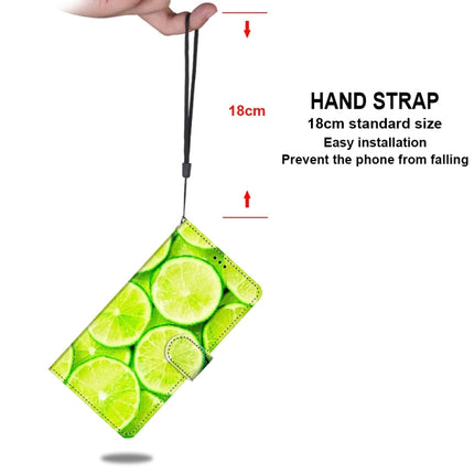 For Samsung Galaxy S22+ 5G Coloured Drawing Cross Texture Horizontal Flip PU Phone Leather Case with Holder & Card Slots & Wallet & Lanyard(Colorful Layer(Lime)-garmade.com