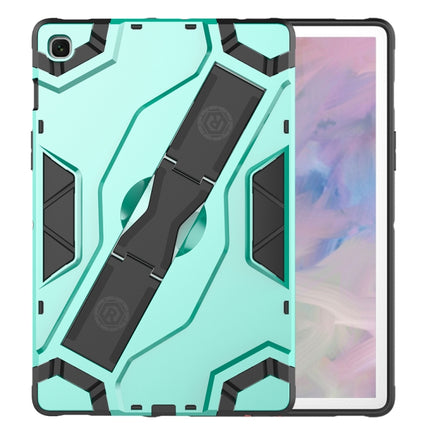For Galaxy Tab S5e TPU + PC Shockproof Protective Case with Holder(Mint Green)-garmade.com