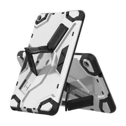 For Galaxy Tab A 8.0 2019 TPU + PC Shockproof Protective Case with Holder(Silver)-garmade.com