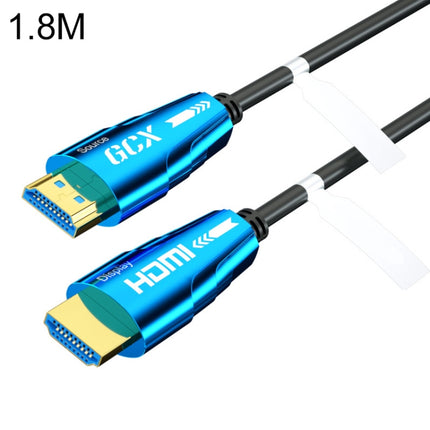 HDMI 2.0 Male to HDMI 2.0 Male 4K HD Active Optical Cable, Cable Length:1.8m-garmade.com