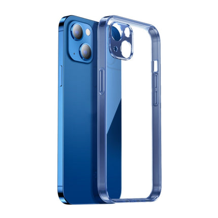 JOYROOM JR-BP912 Star Shield TPU + Aviation Glass Phone Case For iPhone 13 Pro(Transparent Blue)-garmade.com
