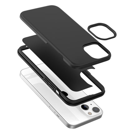 Rubber Oil Surface Phone Case For iPhone 13 mini(Black)-garmade.com