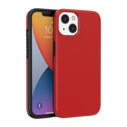 Rubber Oil Surface Phone Case For iPhone 13 mini(Red)-garmade.com