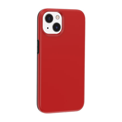 Rubber Oil Surface Phone Case For iPhone 13 mini(Red)-garmade.com