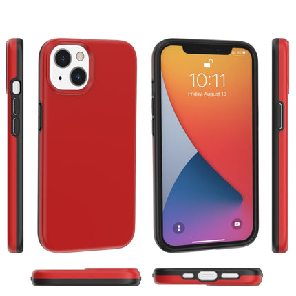 Rubber Oil Surface Phone Case For iPhone 13 mini(Red)-garmade.com