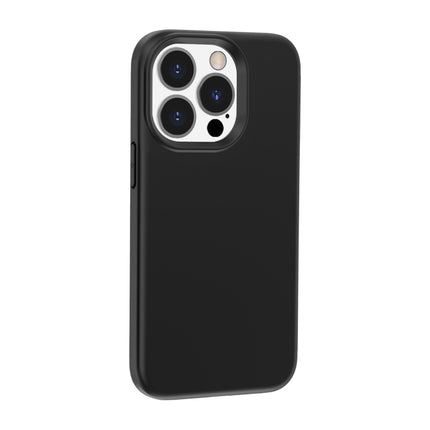 Rubber Oil Surface Phone Case For iPhone 13 Pro(Black)-garmade.com