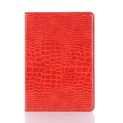 For iPad 10.2 / 10.5 Crocodile Texture Horizontal Flip Leather Case with Holder & Card Slots & Wallet(Red)-garmade.com