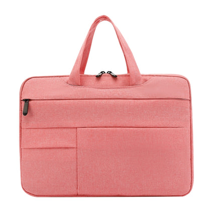 POFOKO C510 Waterproof Oxford Cloth Laptop Handbag For 13.3 inch Laptops(Pink)-garmade.com