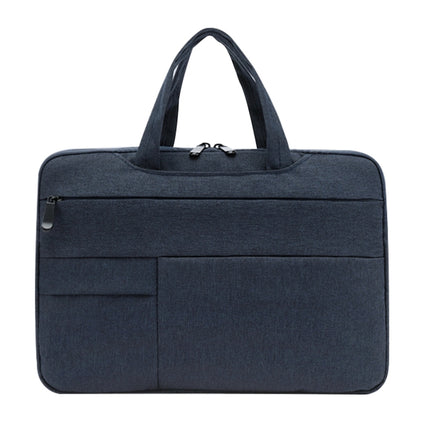 POFOKO C510 Waterproof Oxford Cloth Laptop Handbag For 13.3 inch Laptops(Navy Blue)-garmade.com