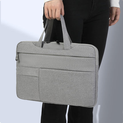 POFOKO C510 Waterproof Oxford Cloth Laptop Handbag For 13.3 inch Laptops(Grey)-garmade.com