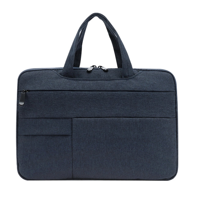 POFOKO C510 Waterproof Oxford Cloth Laptop Handbag For 15.4-16 inch Laptops(Navy Blue)-garmade.com