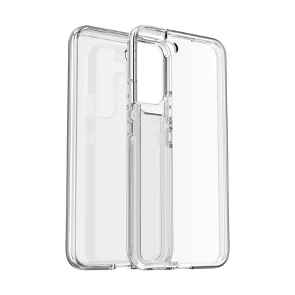 For Samsung Galaxy S22+ 5G Shockproof Terminator Style Transparent Protective Phone Case(Transparent)-garmade.com