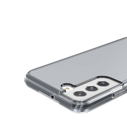 For Samsung Galaxy S22+ 5G Shockproof Terminator Style Transparent Protective Phone Case(Grey)-garmade.com