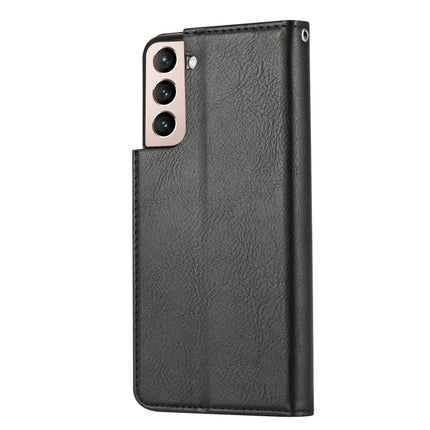 For Samsung Galaxy S22+ 5G Knead Skin Texture Leather Phone Case(Black)-garmade.com