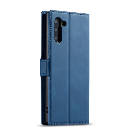 For Galaxy Note10 Forwenw Dream Series Oil Edge Strong Magnetism Horizontal Flip Leather Case with Holder & Card Slots & Wallet & Photo Frame(Blue)-garmade.com