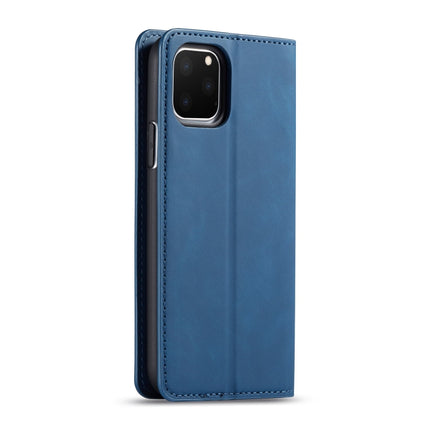 For iPhone 11 Pro Forwenw Dream Series Oil Edge Strong Magnetism Horizontal Flip Leather Case with Holder & Card Slots & Wallet & Photo Frame(Blue)-garmade.com