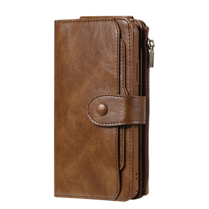 For iPhone 11 Pro Retro Multifunctional Horizontal Flip PU Leather Case with Card Slot & Holder & Wallet & Photo Frame(Brown)-garmade.com