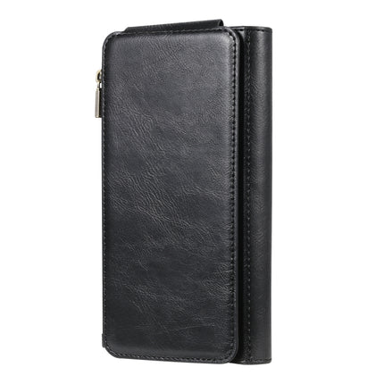 For iPhone 11 Pro Retro Multifunctional Horizontal Flip PU Leather Case with Card Slot & Holder & Wallet & Photo Frame(Black)-garmade.com