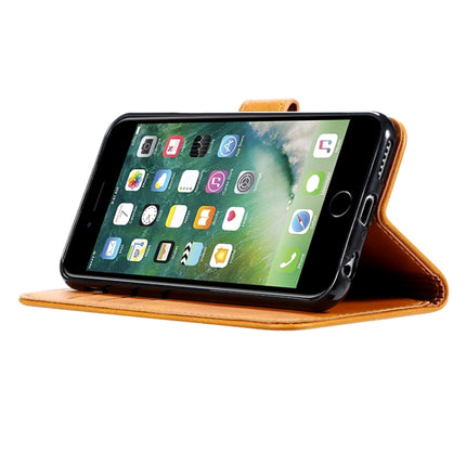 For iPhone 6 GUSSIM Magnetic Horizontal Flip Leather Case with Holder & Card Slots & & Wallet(Blue)-garmade.com
