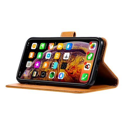 For iPhone X / XS GUSSIM Magnetic Horizontal Flip Leather Case with Holder & Card Slots & & Wallet(Yellow)-garmade.com