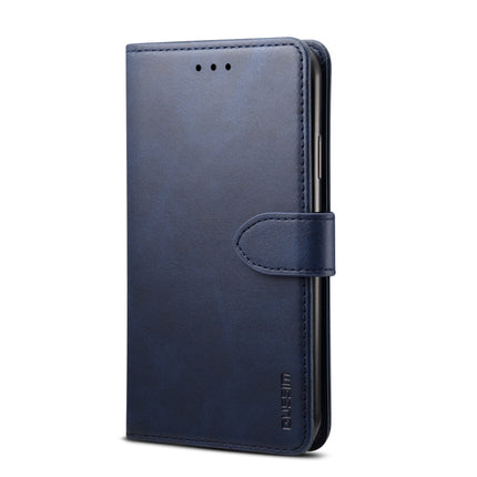 For iPhone 11 Pro Max GUSSIM Magnetic Horizontal Flip Leather Case with Holder & Card Slots & & Wallet(Blue)-garmade.com
