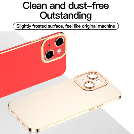 6D Electroplated TPU Phone Case For iPhone 13 mini(Blue)-garmade.com