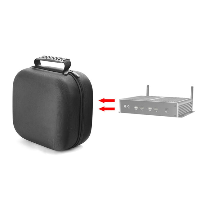 For Dianji Mini PC Protective Storage Bag(Black)-garmade.com