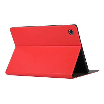 For Samsung Galaxy Tab A8 Voltage Craft Texture TPU Horizontal Flip Tablet Case(Red)-garmade.com