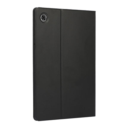 For Samsung Galaxy Tab A8 Voltage Craft Texture TPU Horizontal Flip Tablet Case(Black)-garmade.com