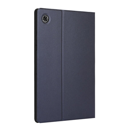 For Samsung Galaxy Tab A8 Voltage Craft Texture TPU Horizontal Flip Tablet Case(Dark Blue)-garmade.com