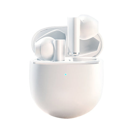 Pro 9 Noise Reduction Dual Mode Bluetooth Earphone with Charging Case(White)-garmade.com