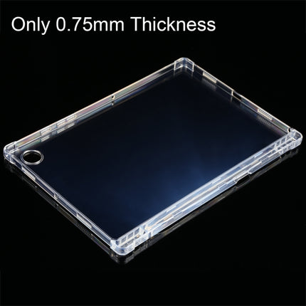 For Samsung Galaxy Tab A8 2021 0.75mm Transparent TPU Tablet Case with Pen Slot-garmade.com