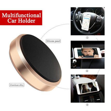 A8 Car Magnetic Phone Holder(Rose Gold)-garmade.com