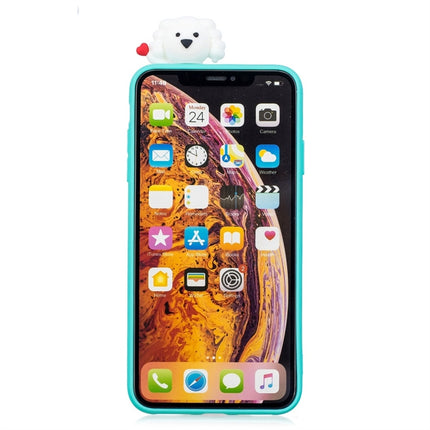 For iPhone XR Shockproof Cartoon TPU Protective Case(Clouds)-garmade.com