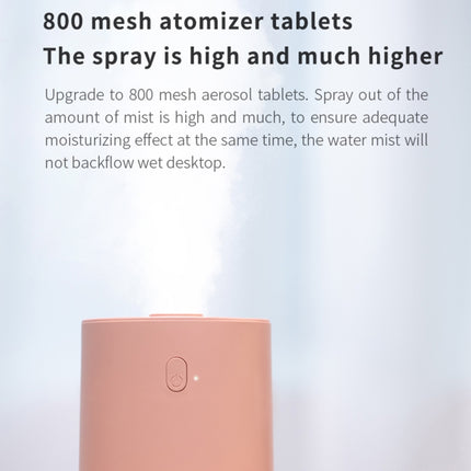 Original Xiaomi Youpin VH H03 QIN USB Desktop Humidifier Air Moisturizing Machine(Light Grey)-garmade.com