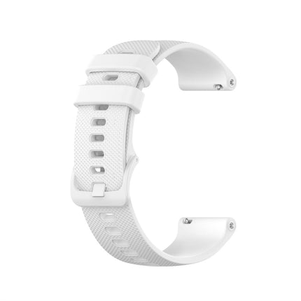 For Garmin Silicone Smart Watch Replacement Strap Wristband, Size:18mm Universal(White)-garmade.com