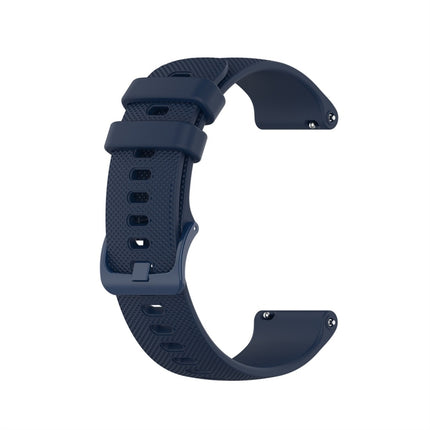 For Garmin Silicone Smart Watch Replacement Strap Wristband, Size:18mm Universal(Blue)-garmade.com