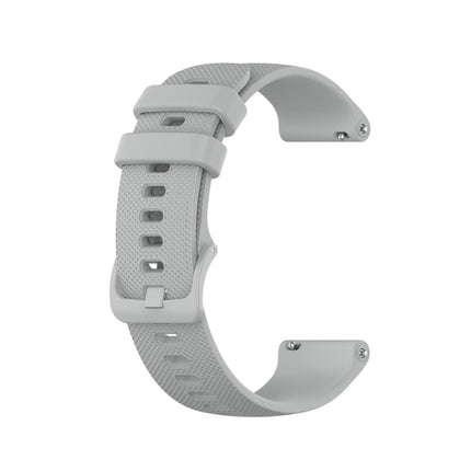 For Garmin Silicone Smart Watch Replacement Strap Wristband, Size:18mm Universal(Grey)-garmade.com