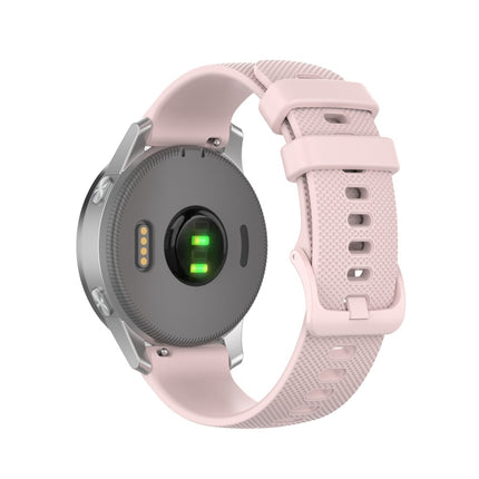 For Garmin Silicone Smart Watch Replacement Strap Wristband, Size:18mm Universal(Pink)-garmade.com